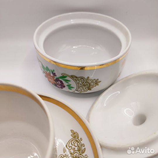 Сахарница + чайная пара