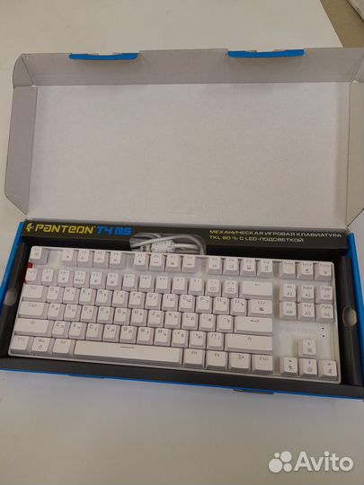Клавиатура игровая Panteon T4 B5 (белая)