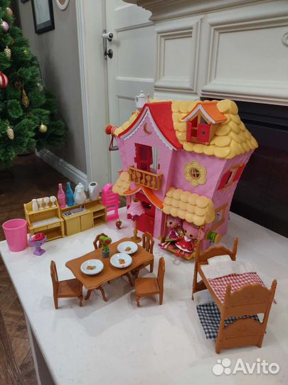 Кукольный домик Замок Рапунцель Lego friends