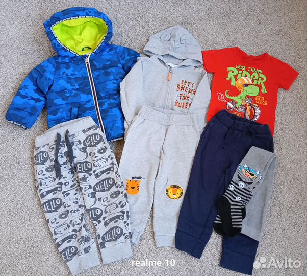 Пакет одежды д/м, р. 86-92