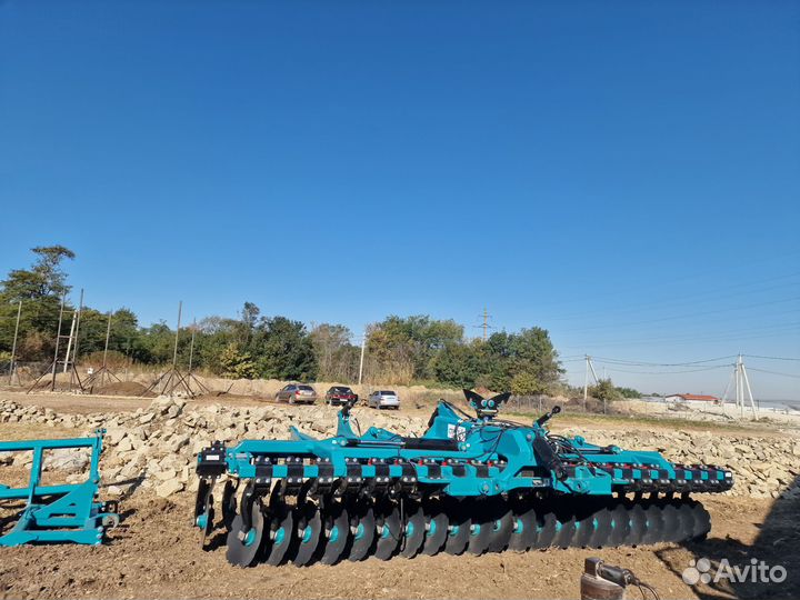 Дискование и вспашка