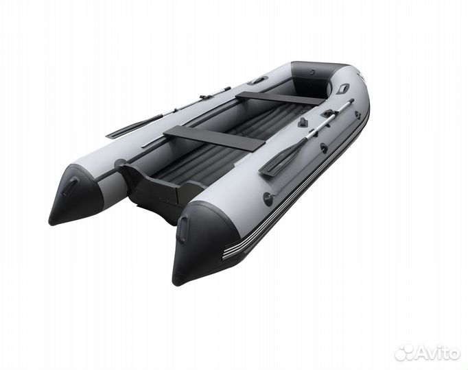 Лодка Orca 400 нд серая