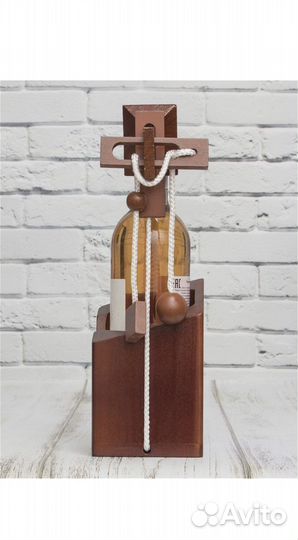 Головоломка достать бутылку