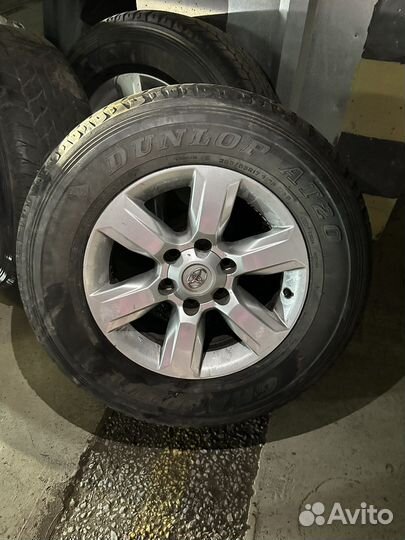 Диски с резиной dunlop AT20 265/65 r17 prado 150
