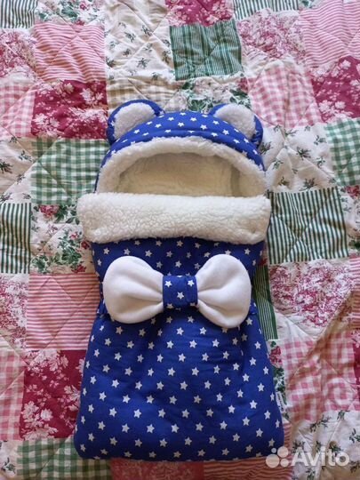 Конверт на выписку зимний