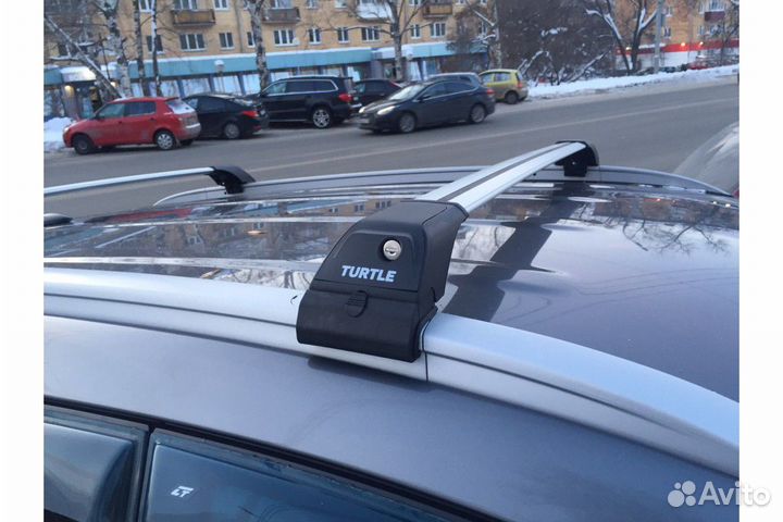 Багажник на интегрированные рейлинги Tourmaline V2