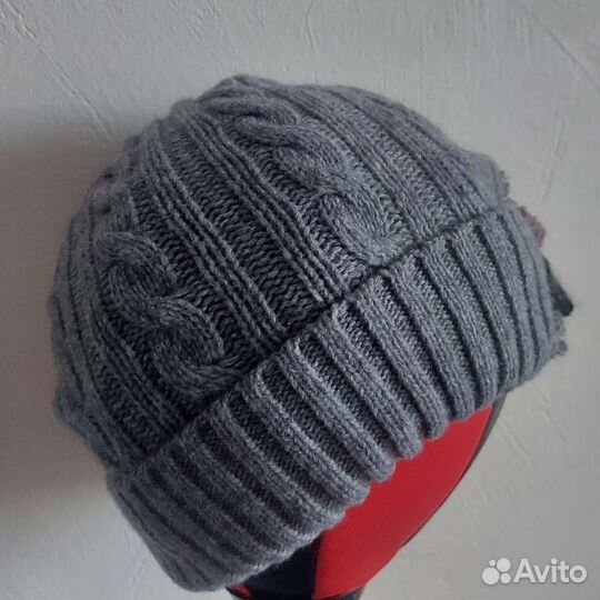 Шапка и шарф зимние 57-58