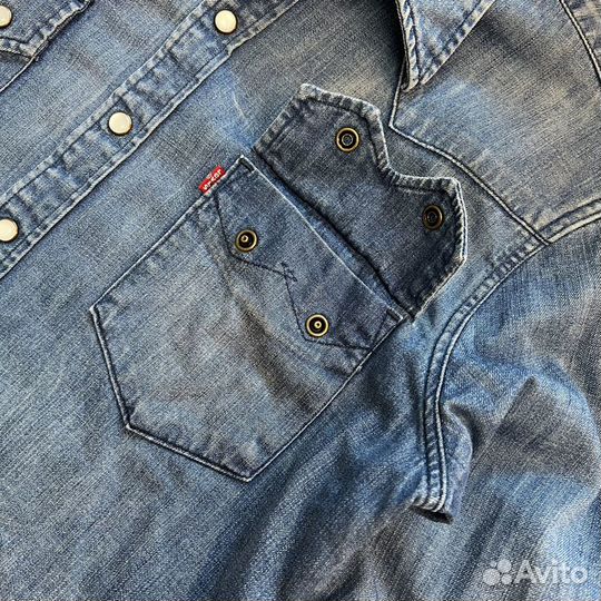 Джинсовая Рубашка Levis Оригинал