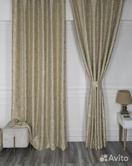 Мраморные шторы Версаль песочный