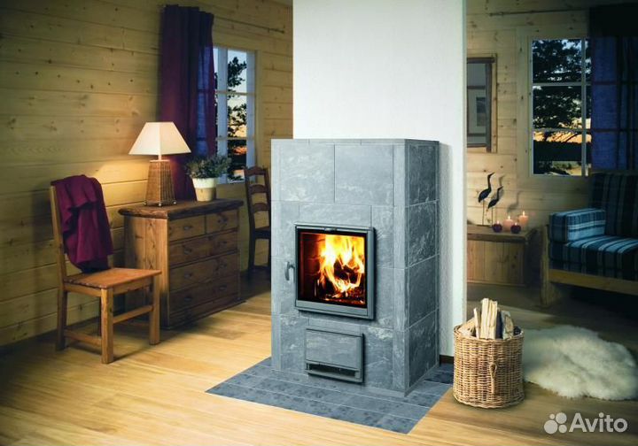 Финская печь-камин Kotka 1000/3