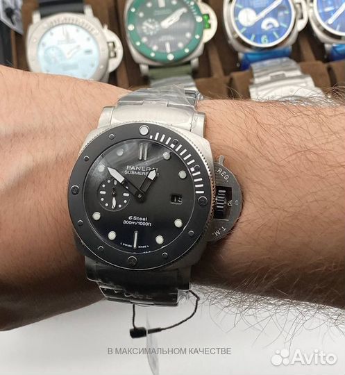 Массивные мужские часы Panerai Submersible