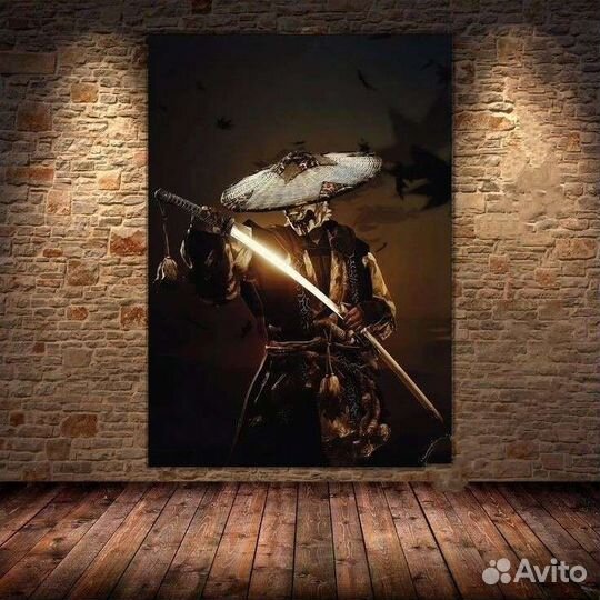 Крутые картины на холсте Путь самурая Калининград