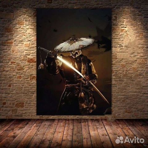 Крутые картины на холсте Путь самурая Калининград