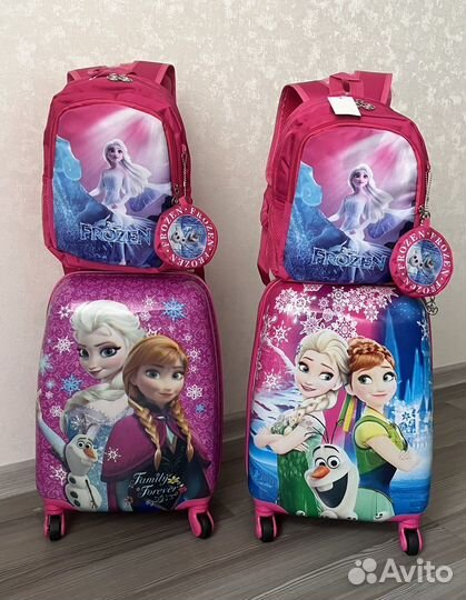 Детский чемодан новый