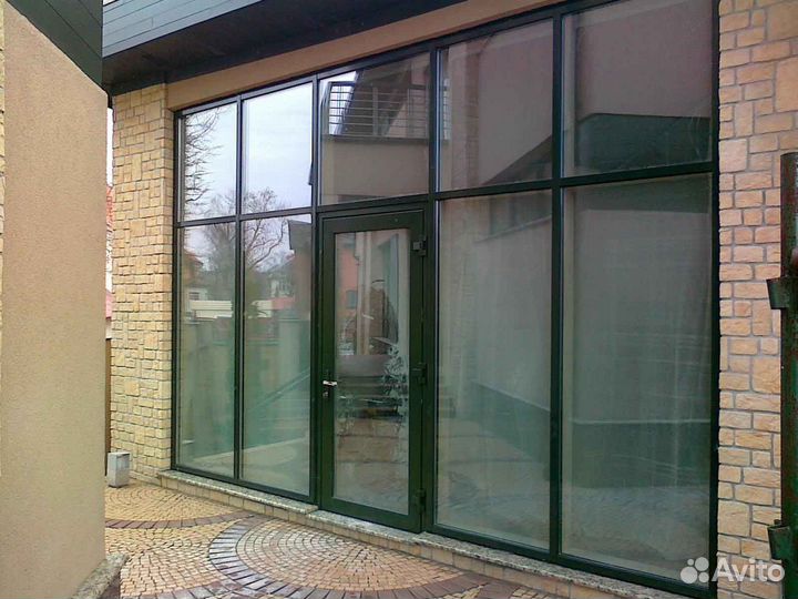 Ремонт окон, стеклопакет Про Плюс RAL2846