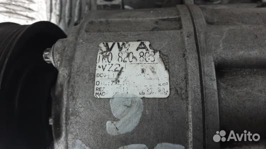 Компрессор кондиционера дизельный skoda octavia A5 (EBR06BU01)