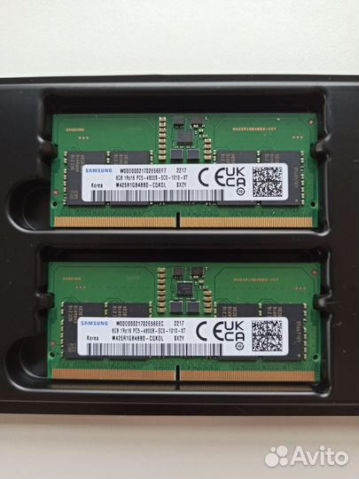 So-dimm Samsung ddr-5 16Gb (2x8Gb)
