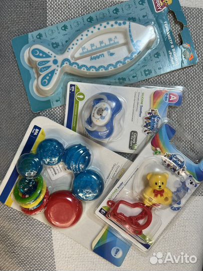 Прорезыватель/пустышка/термометр для воды