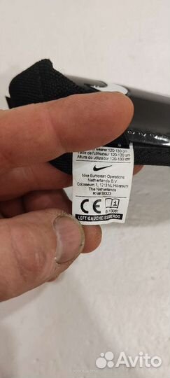 Щитки футбольные детские nike