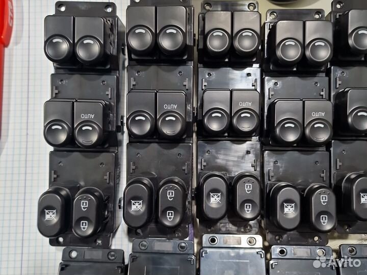 Кнопки стеклоподъемников солярис 1