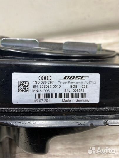 Динамик передний левый Audi A6 4G2 chva 2011