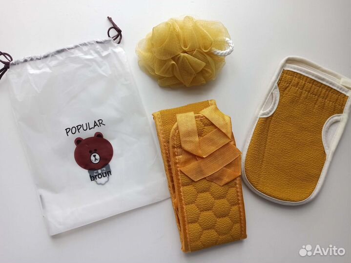 Набор мочалок для тела