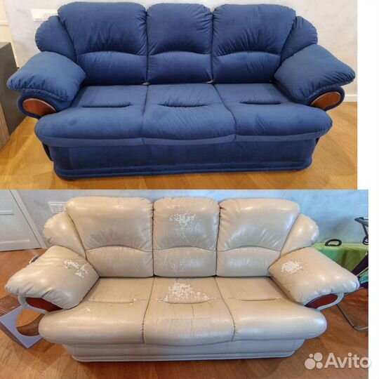 Перетяжка и обивка мебели. Расчёт по фото