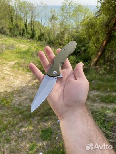 Складной нож из стали d2