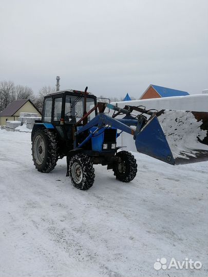 Кун с ковшом на трактор мтз Беларус