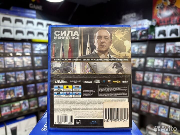 Игры для PS4: Call of Duty: Advanced Warfare (Русс