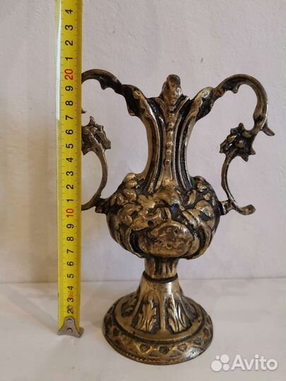 Ваза. Подсвечник. Антиквариат. Бронза