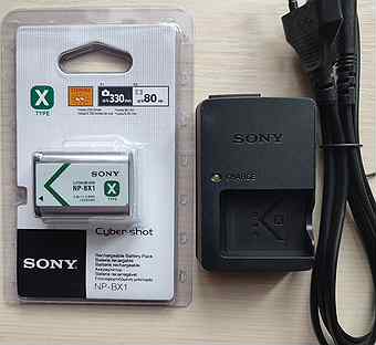 АКБ Sony NP-BX1 + зу Sony BC-CSX Новый комплект