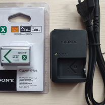 АКБ Sony NP-BX1 + зу Sony BC-CSX Новый комплект