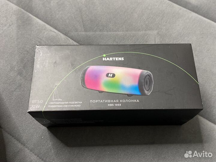 Hartens колонка портативная hbs-1003