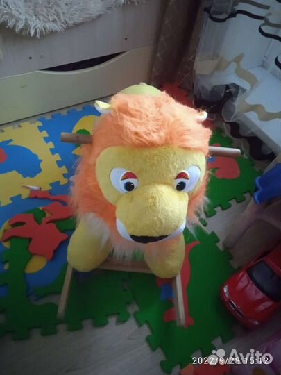 Качалка львёнок