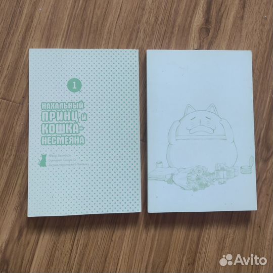 Манга «Нахальный принц и кошка несмеяна» 1 2