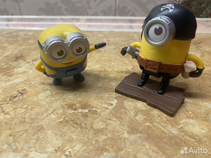 Миньоны Макдональдс и маши с медведями