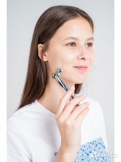 3D Массажер для лица роликовый