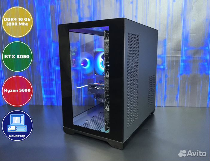 Игровая станция AMD5600-RTX3050-16DDR4-MLX0682-A520
