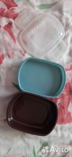 Ланчбокс 2-секционный, с удобной крышкой