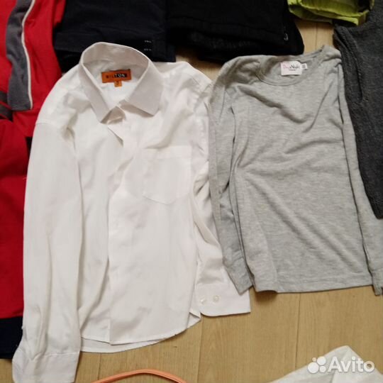 Вещи пакетом на мальчика 110-116