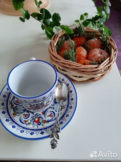 Серебряные ложки 5 штук