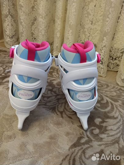 Коньки раздвижные для девочки 31-36