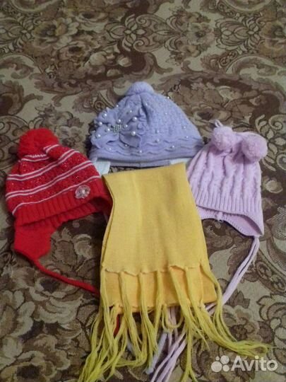 Шапки 3шт