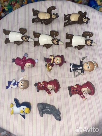 Игрушки из киндер сюрприза 90х
