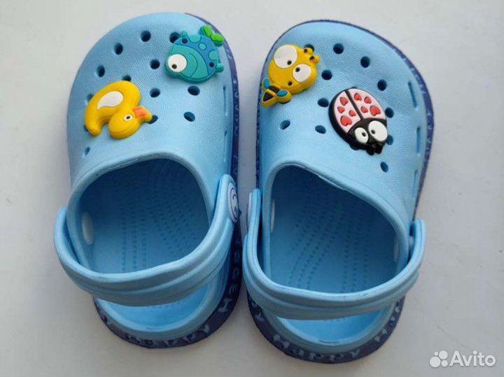 Crocs тапочки детские