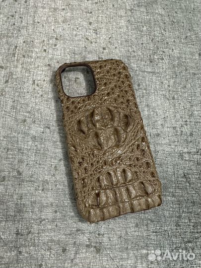 Чехол на iPhone 11 prо из крокадиловой кожи