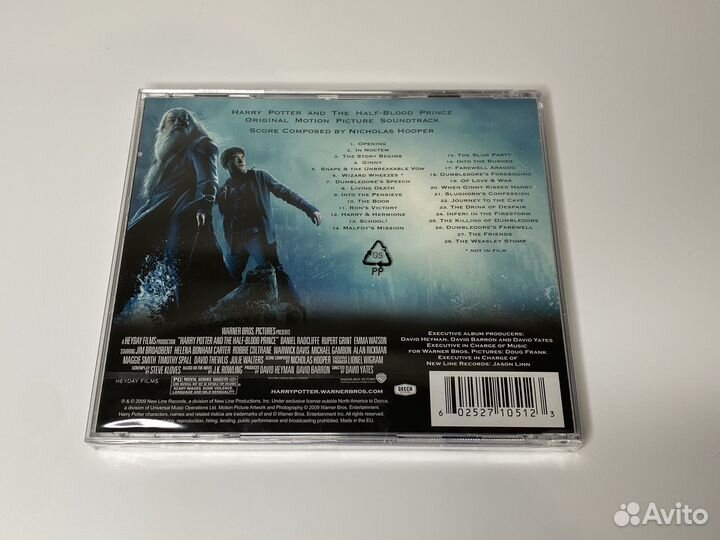 Harry Potter And The Half-Blood Prince OST CD