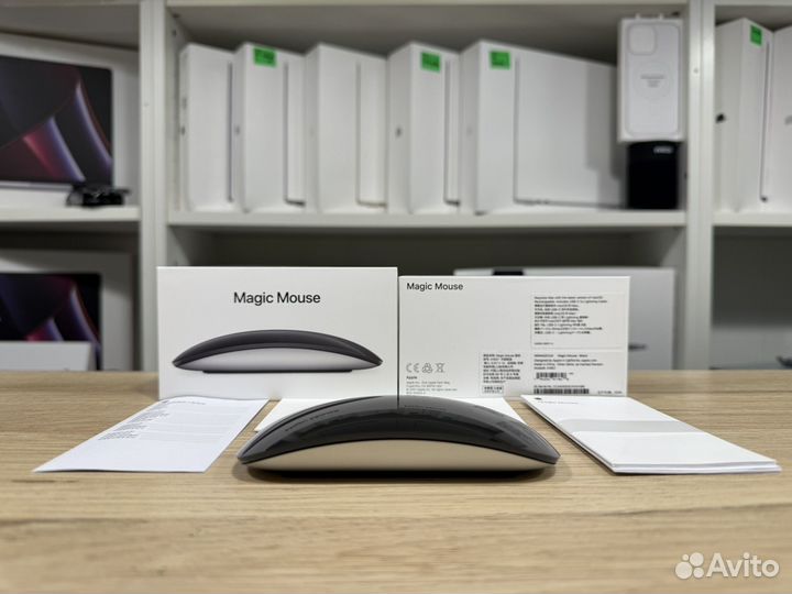 Мышь apple 3 black