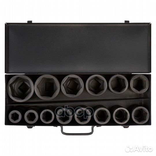 Набор головок 14 предм. 1 90 мм (22-60 мм) мет